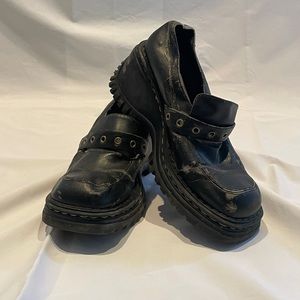 Vintage Lower East Side platforms loafers!